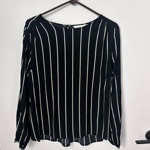 H&M Striped Longsleeve Blouse